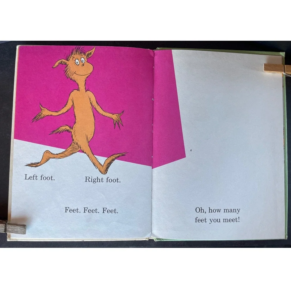 The Foot Dr Seuss Bright and Early Books Beginning Beginners Hardcover